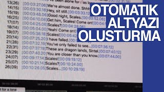 Otomatik Altyazı Oluşturma  Zahmetsiz Her Dilde 💻 [upl. by Claud]