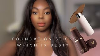 Tom Ford Foundation Stick vs Westman Atelier Foundation Stick [upl. by Theona]