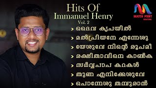 Malayalam Christian Devotional Songs  Immanuel Henry Hits Vol 2  Jukebox  Match Point Faith [upl. by Ahsik]