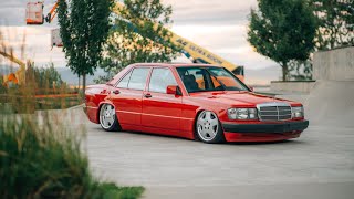 Bagged Mercedes 190E  Bag Riders [upl. by Hsepid]