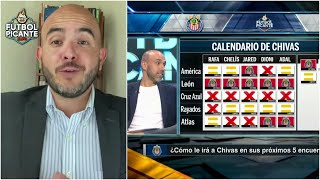 Un calendario BRUTAL de CHIVAS pone DUDAS a su candidatura en el Apertura 2024  Futbol Picante [upl. by Nynnahs133]