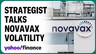 Novavax is a super volatile stock strategist explains [upl. by Ruthy630]