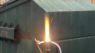 Aerospike Nozzle Test [upl. by Cyprio]