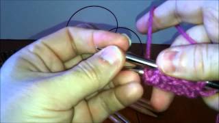 How to use the Magic Loop Knitting Technique Left Handed [upl. by Ling786]