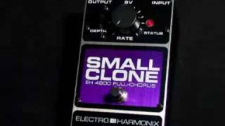 Electro Harmonix Small Clone Chorus Pedal [upl. by Nicolai2]