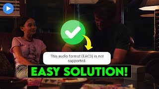 The audio format eac3 not supported mx player  Easiest Solution [upl. by Odrick465]