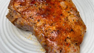 Delicious Oven Baked Pork Chops Recipe  Bake for 1520 minutes or until 145 degrees internal temp [upl. by Cott]