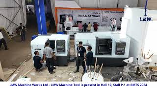 Lakshmi Machine Works Ltd  LMW Machine Tool Division  Rajkot Machine Tools Show 2024 [upl. by Krakow]