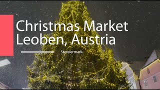 Leoben Christmas Market Leoben Austria [upl. by Cletis]