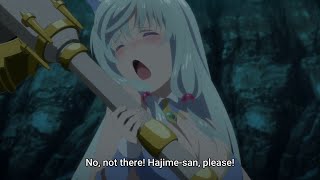 Hajime Pressed Sheas Button to Calm Her Down  Arifureta Season 3 Episode 2 [upl. by Frechette]