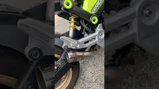 ZoOM Exhaust The Brute Honda New Grom 2022 Sound Testing [upl. by Divadnoj]