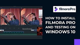 How to Install Filmora Pro and Testing on Windows 10  My First Impression  Honest Review [upl. by Pickard991]