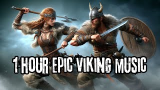 1 Hour of Epic Viking Music  Norse Battle Songs and Nordic Tunes [upl. by Cornwell]