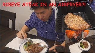 Ribeye Steak in the Airfryer [upl. by Nirda106]