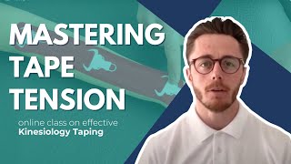 How to Use Kinesiology Taping  Tape Tension [upl. by Blanding]