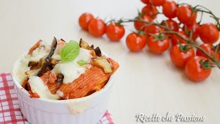 Pasta alla norma a modo mio  Pasta con melanzane  Ricette che Passione [upl. by Aramot]