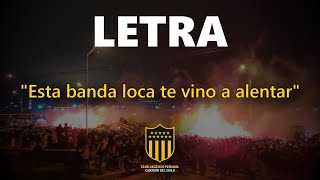 quotEsta banda loca te vino a alentarquot LETRA  PEÑAROL [upl. by Ecinhoj]