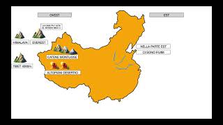 GEOGRAFIA CINA [upl. by Zelle]