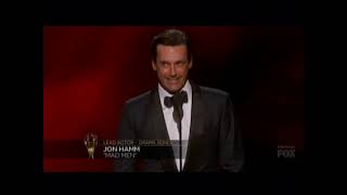 Jon Hamm Emmy 2015 Mad Men [upl. by Baoj]