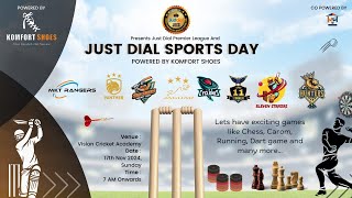 Just Dial premier league and justdial sports day  2024 [upl. by Marston]