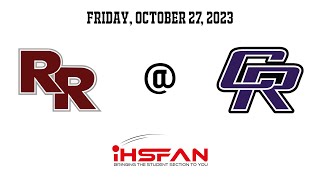 iHSFAN Football Round Rock Dragons at Cedar Ridge Raiders  10272023 [upl. by Ellehcit]