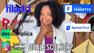 QUAL CURSINHO ONLINE ESCOLHER PARA O ENEM 2023  Gabi Souza [upl. by Novar]