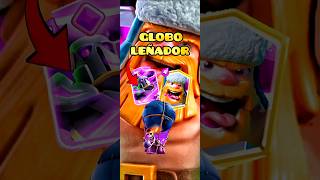 GLOBO LEÑADOR NO PUEDEN CONTRA MI MAZO 😈🔥clashroyale shorts [upl. by Herb687]