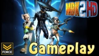 MDK2 HD Gameplay [upl. by Namaj]