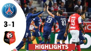 PSG vs Rennes 31 All Goals amp Extended Highlights [upl. by Laurie]