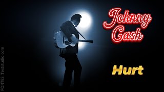 Johnny Cash  Hurt  Unofficial Music Video  Lyrics [upl. by Atikat]