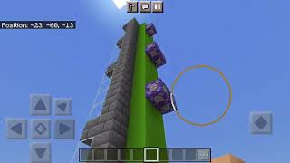 How to make a command block elevator in Minecraft bedrock edition [upl. by Annabell]