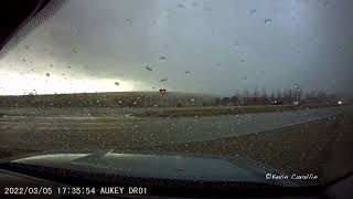 Timelapse Video of an EF4 Tornado East of Pleasant Hill Iowa on March 5th 2022 [upl. by Marigolda363]