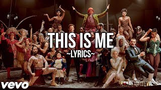 The Greatest Showman  This Is Me Lyric Video HD [upl. by Salman]