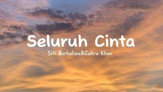 Siti Nurhaliza amp Cakra Khan  Seluruh Cinta  Lirik Lagulaguviral liriklagu seluruhcinta [upl. by Elwina566]