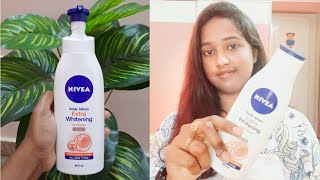 Review NIVEA Body Lotion Extra Whitening SPF 15  Body Lotion For Summer  Sunscreen Body Lotion [upl. by Arline]