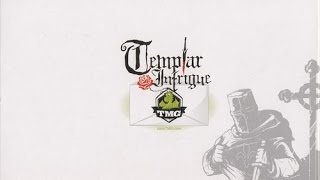 Templar Intrigue review  Board Game Brawl [upl. by Seuqram]