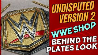 wwe shop 2024 undisputed v2 belt teardown [upl. by Garrard885]