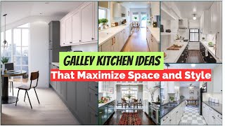 48 Galley Kitchen Ideas That Maximize Space and Style [upl. by Esinaj453]