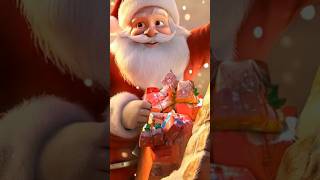 Up On The Housetop 🎅  Short amp Fun Christmas Song for Kids [upl. by Maribelle695]