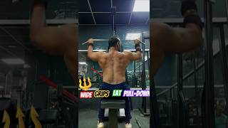 WideGrip Lat Pulldown Back Workout💪💯gymmotivation youtubeshorts backworkout Care Fitness Club [upl. by Yrrab]