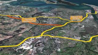 Tauranga Northern Link flyover [upl. by Llered]