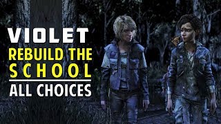 Every Single Choice  Violet amp Clementine Plan to Rebuild the School  TWDG Episode 4 [upl. by Oakes]