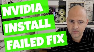 Nvidia Installer Failed Fix WIndows 10 2018 [upl. by Vidal]