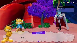 Nickelodeon AllStar Brawl 2  Garfield and Vlad Plasmius Post Game Interaction [upl. by Oruhtra]