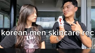 korean men skincare routine [upl. by Anselmi]