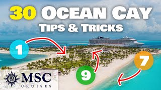 30 top tips and tricks for MSCs Ocean Cay private island [upl. by Colfin318]