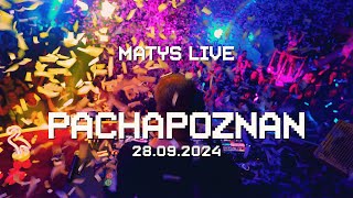 Matys Live  Pacha Poznań  28092024 [upl. by Coben197]