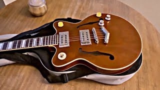 Gretsch 2655 Streamliner semihollow guitar unboxing amp demo [upl. by Berti]