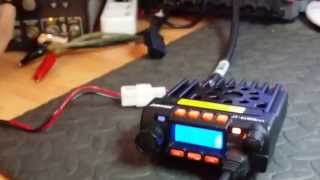 Vitai juentai vt jt 6188 mini veicolare vhf uhf [upl. by Maiga451]