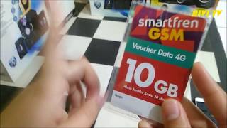 Cara Memasukkan Voucher Smartfren 4g LTE  3gb 10gb 16gb 30gb unlimited [upl. by Batha]